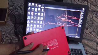 How to set up and use Wacom Digital Writing Tablet My new setupUnboxing [upl. by Dietrich]