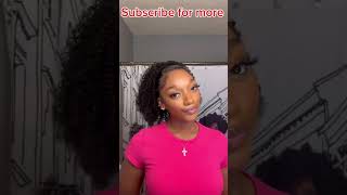 🥵Stunning Wrap Around Drawstring Ponytail For Black Women Natural Clip In Ponytail elfinhair [upl. by Eillod]