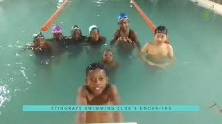 Stingrays young swimmers on Olympic mate [upl. by Rollie201]