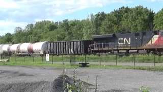 CN 531 working CN Fort Erie Yard August 21 2015 [upl. by Auka]