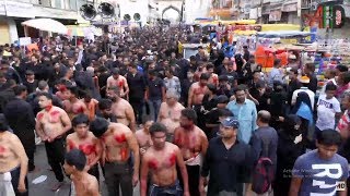 Charminar to Tehmasqa Pura Khooni Matam Juloos Hyderabad INDIA  20 Ramzan 2019  Azadari HD [upl. by Arres252]