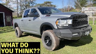 Ram 2500 Fender Flares  My Thoughts and Install Tips  Bushwacker Power Wagon Style  Overland [upl. by Whang674]