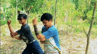 AclengampMang Ijal Pencak Silatfyp fypシ゚viral survival comedyvideo comedy pejuang puncakbogor [upl. by Lednic]