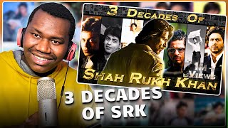 quotIM THE LAST OF THE STARSquot 3 Decades Of SRK REACTION  SRK SQUAD [upl. by Ybor935]