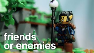 Friends or Enemies  LEGO Dungeons amp Dragons Stopmotion [upl. by Magena]