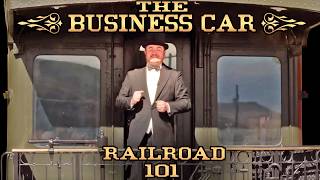 PEAK LUXURY OF THE PAST  The Business Car  Railroad 101 [upl. by Segal335]