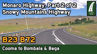 Driving from Cooma to Bombala amp Bega – Monaro Highway Pt 2 Snowy Mountains Highway 4K [upl. by Colley]