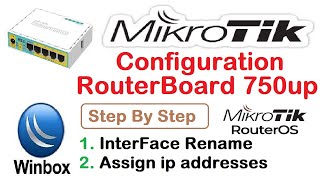 Assign ip addresses amp Interface in Mikrotik router  Mikrotik RouterBoard 750up Setup Video 1 [upl. by Fairfield]