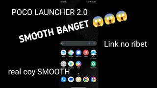 poco launcher 20 apk download free  SMOOTH  😱 [upl. by Aneel]