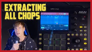 MPC One  Roadbumps Convert chops to program [upl. by Nylsirhc]