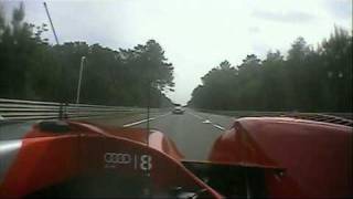 Le Mans 2010 onboard Audi R15 [upl. by Shirk612]