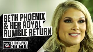 Behind the scenes of Beth Phoenix and Edges Royal Rumble returns [upl. by Som]