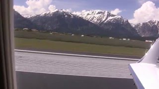 Short Flight From Driggs ID to Jackson WY [upl. by Jovia]