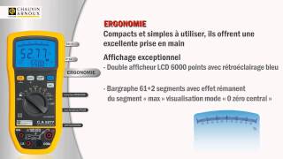 Multimètre Chauvin Arnoux CA5277 [upl. by Sloatman]