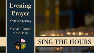 10524 Vespers Saturday Evening Prayer of the Liturgy of the Hours [upl. by Edmanda]