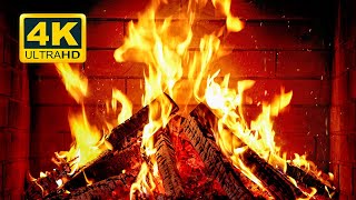 🔥 Cozy Fireplace 4K 12 HOURS Fireplace with Crackling Fire Sounds Crackling Fireplace 4K [upl. by Mccormick]