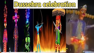 Dussehra celebration liveDussehra festival in Indiadusra festival New Delhidusra festival Kolkata [upl. by Akimad]