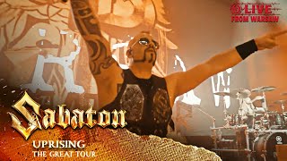 SABATON  Uprising Live  The Great Tour  Warsaw [upl. by Limak117]