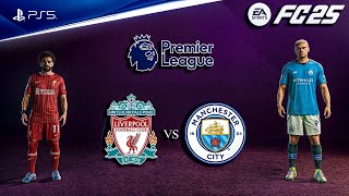 FC 25  Liverpool vs Manchester City  Premier League 2425 at Anfield  PS5™ 4K60 [upl. by Airekat]