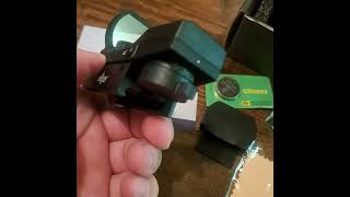 Sewiger Reflex Sight Adjustable Reticle 4 Styles Red and Green in One Sight Review Good little ref [upl. by Ruthven]