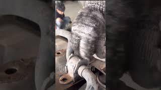 Remove the front antiroll bar Suchart Service Garage Car Repair Shop Thamaka Antiroll Bar fyp [upl. by Aicela47]