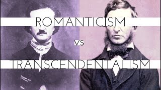 American Renaissance Literature Romanticism vs Transcendentalism [upl. by Yniattirb]