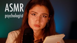 ASMR psychologist lets discuss your thoughts 🥰 [upl. by Cooley]