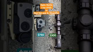 Budget Optic Battle LPVO vs Red Dot and Magnifier Eotech Sig Sauer [upl. by Leahicm]