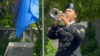 Three Gun Volley Rifle Salute and Taps  Memorial Day 2024 [upl. by Rehpotsrhc]