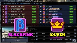 BLACKPINK vs iQUEEN Point Blank Clan War PH BLACKPINK PBPH [upl. by Esta]