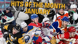 NHL Hits of the Month January 2024 [upl. by Hedveh123]