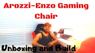 AROZZIENZO GAMING CHAIR UNBOXING and BUILD [upl. by Castora]