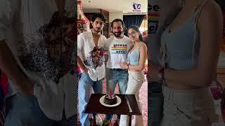 Saif Ali Khan celebrated his birthday with Sara Ali Khan and son Kareena Kapoor was also seen [upl. by Nimajneb]