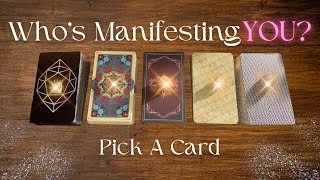 Whos Manifesting You  Why 😍💞 InDepth Timeless Tarot Reading [upl. by Enelra84]