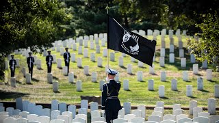 POW and Aviation Hero Laid To Rest at Arlington National Cemetery [upl. by Koball]