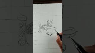 Hanuman ji drawing outline pt 1  pt 2 will be soon shadingwithcharcoal charcoal drawing art [upl. by Garate]