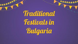 Festivals in bulgaria [upl. by Ofori]