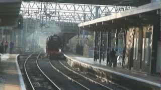 steam train at speed  135 [upl. by Emersen145]