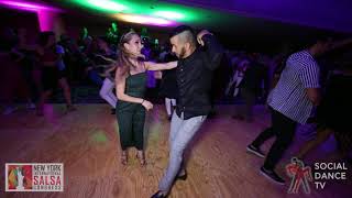 2018 Goya New York International Salsa Congress  Ernesto amp Denisse Social Dancing [upl. by Lemaj]