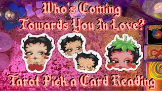 💘Who’s Coming Towards You In Love💘 Tarot Pick a Card Love Reading [upl. by Htilil240]