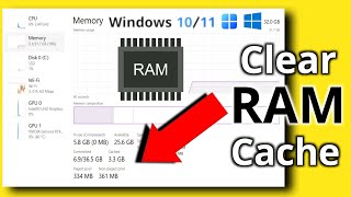 How to Clear Ram Cache in Windows Laptop and PC  🚀 Make Computer Faster [upl. by Edmund]