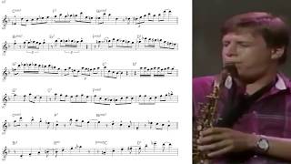 Chris Potter at 16 quotIn a Mellow Tonequot  Transcription and Video [upl. by Ecirehs]