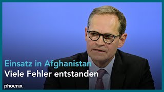 phoenix tagesgespräch mit Michael Müller ua zur Herrschaft der Taliban in Afghanistan am 150823 [upl. by Ennywg794]