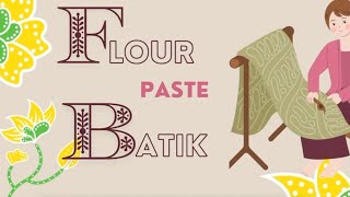 Mark Making Flour Paste Batik Art and Craft Activity [upl. by Aloek]