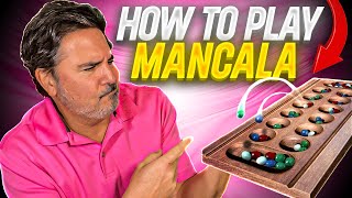 How To Play Mancala For Beginners SUPER SIMPLE Lesson [upl. by Lekcar]