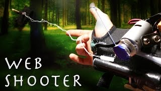 SPIDERMAN WEB SHOOTER  Retractable Web Gun Prototype [upl. by Brendan125]