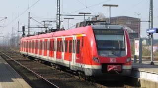 Sound SBahnTriebzug BombardierAlstom ET 422  DB Regio AG [upl. by Godber]