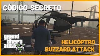 GTA V Código secreto Helicóptero BUZZARD ATTACK 2022 Cheat code [upl. by Savick]