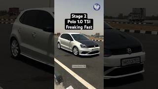 Polo 10 TSI Stage 2 Etuners Greece  Freaking fast car  Dragstar MotoVlogs  polo vw vwpologt [upl. by Aneeh]