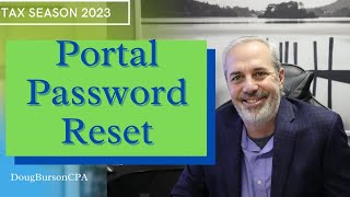 Portal Password Reset [upl. by Neiv]